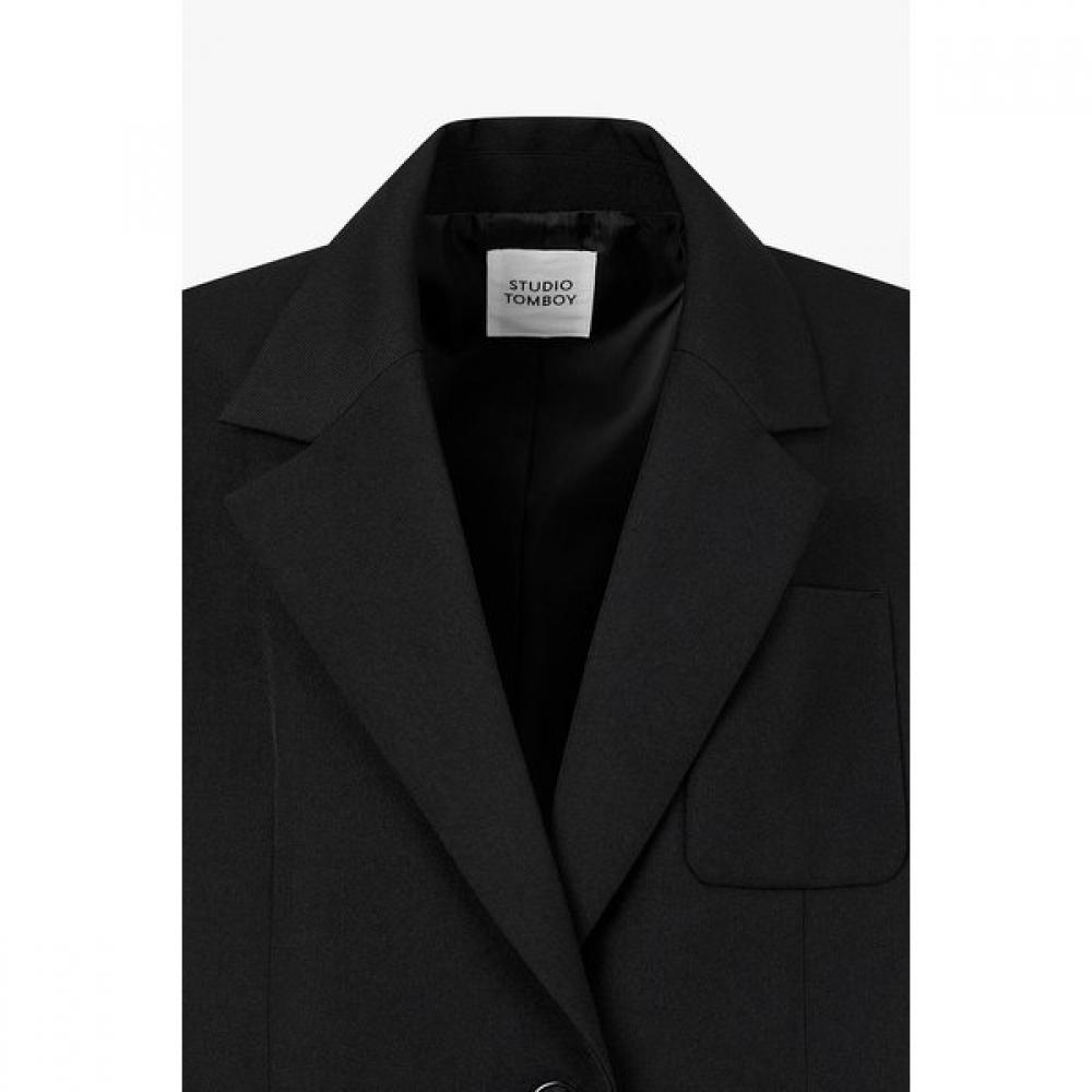 Studio Tomboy Sleeve Layered Patch Jacket 9106312102ar