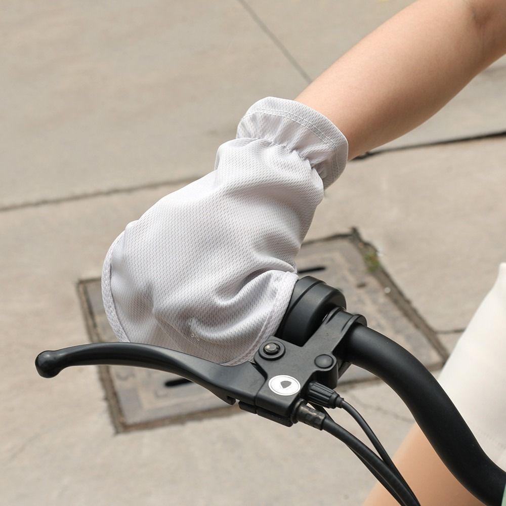Outdoor Sports Sleeve Glove Thin Women Lady Gloves Driving Riding Mittens Sunscreen Gloves  Summer