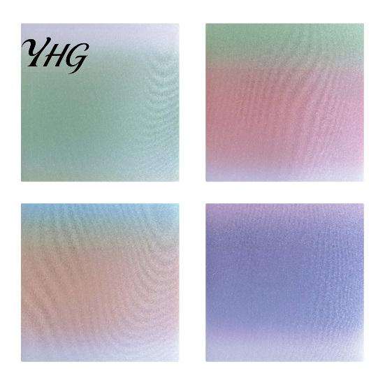 Self Adhesive Index Tabs Gradient Pearlescent Notes, Matte Self-Stick Pads, Removable Sparkling Multi Purpose Flags Sand for Office And School