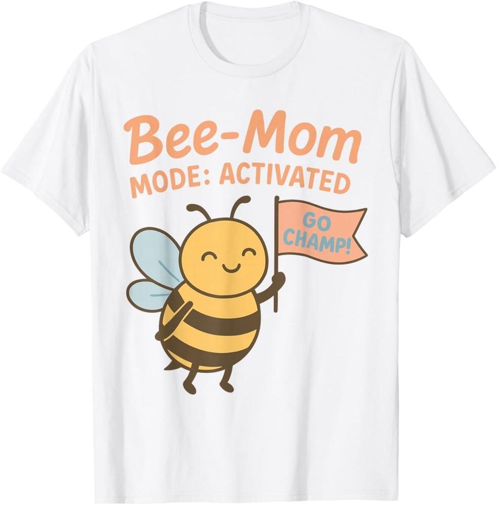 

Bee-Mom Mode Activated Cute Spelling Bee Mom Supporter T-Shirt 4XL