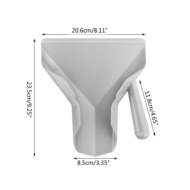 Plastic Chip Scoops Food Shovel French Fries Burgers Packaging Tools Popcorns Candy Snacks Scooper Kitchen Supplies