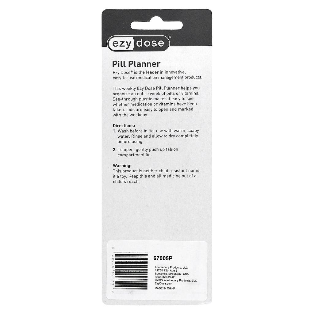 Weekly Classic Phil Planner, Medium, 1