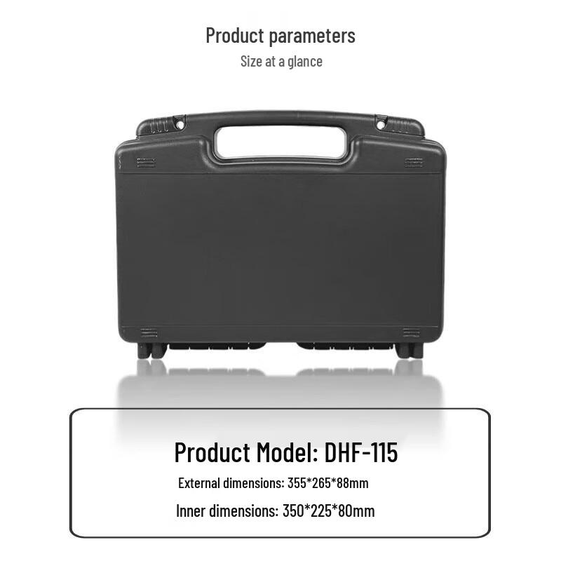 PP Handheld Plastic Tool Storage Box