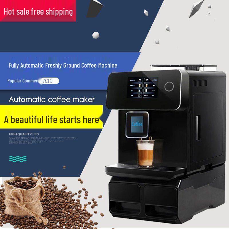 Touch Screen Smart Coffee Machine: Fully Automatic Espresso & American Style for Home or Hotel Use