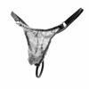 Krajkové spodní prádlo Pánské Sissy Thong G-String Bulge Pouch Kalhotky Bikiny Kalhotky