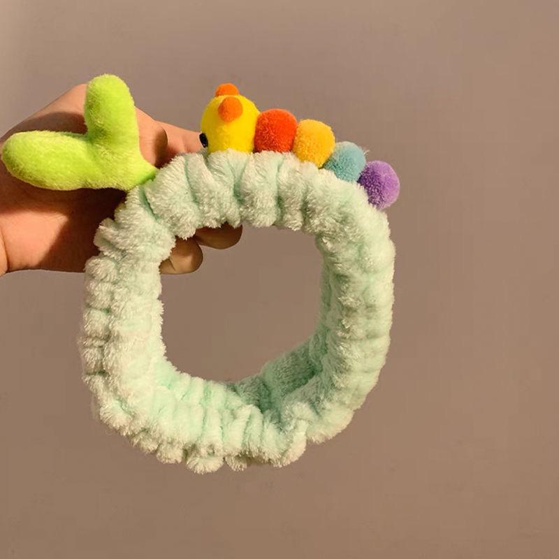 Cute Cartoon Face Washing & Makeup Headband for Women