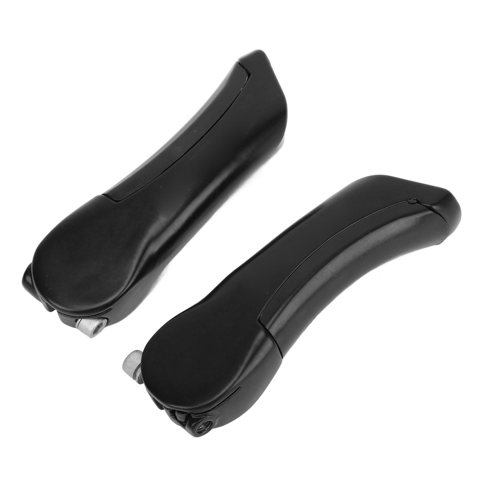 

2 шт. Концы руля горного велосипеда из алюминиевого сплава, эргономичные концы руля велосипеда для руля 22,2 мм