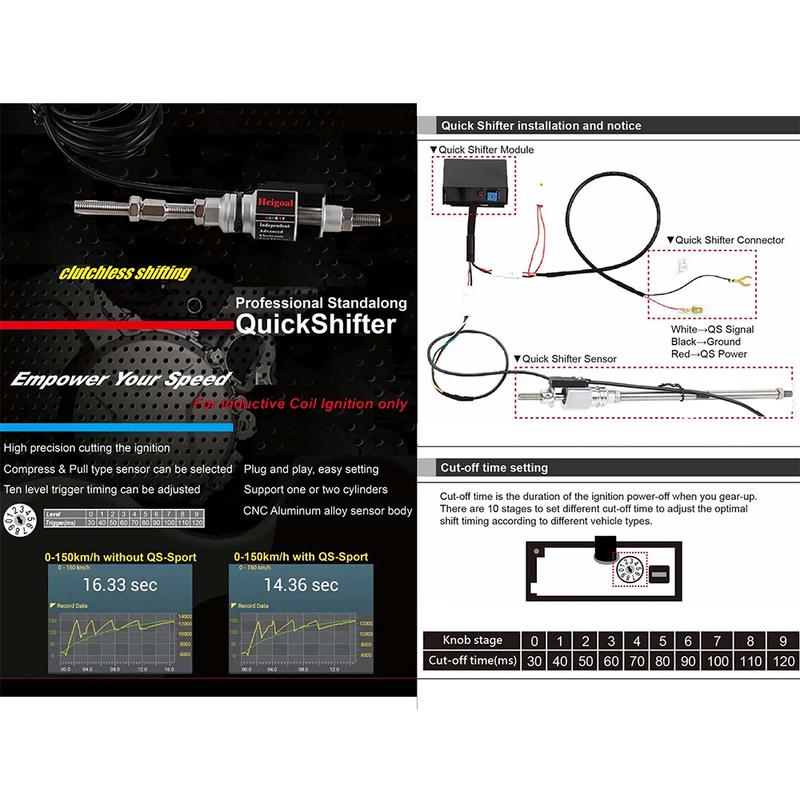 For Suzuki GSXR 1000 GSX-R GSXR1000 GSX-R1000 Motorcycle Accessories Quickshifter Quick Shift System Fast Quick Shifter One Way