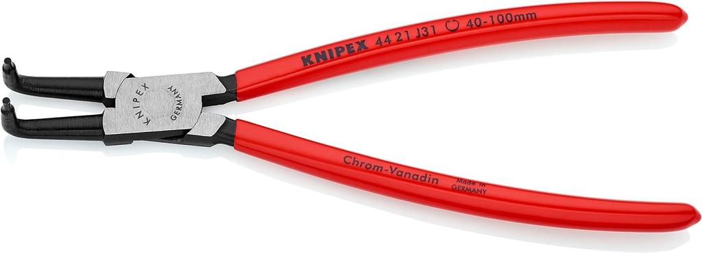 KNIPEX Hole Snap Ring Curved 4421-J31 Pliers, (SB)