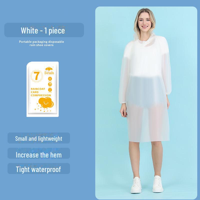 Couvre-chaussures jetables imperméables transparents - Épais, longs et emballés individuellement pour une utilisation en extérieur