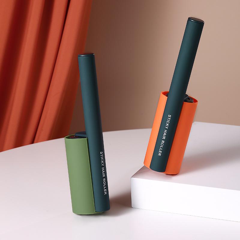 Simple Stand-Up Pet Hair Remover Roller with Tearable Sheets