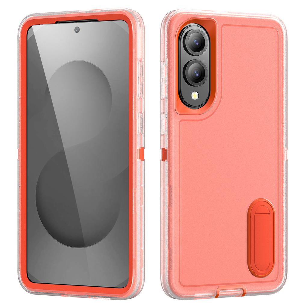 Applicable To Samsung S25Edge Defender Three-proof Mobile Phone Case Samsungs26U Bracket Anti-drop Cover