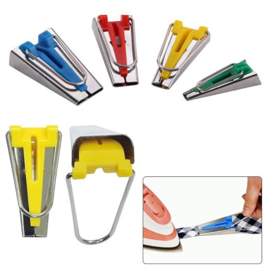 6/12/18/25mm Splicing Cloth Fabric Quilting Sewing Bias Tape Maker Binding Tool