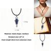 Lantern Theme Jewelry Necklace With Electroplated Zinc Alloy Animal Pendant