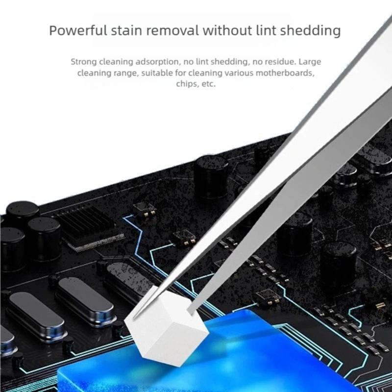 Multipurpose Sponges Pack 500pcs Efficient Dust Removal Tool For Computer Hardware Repair Not Fraying Strong Design