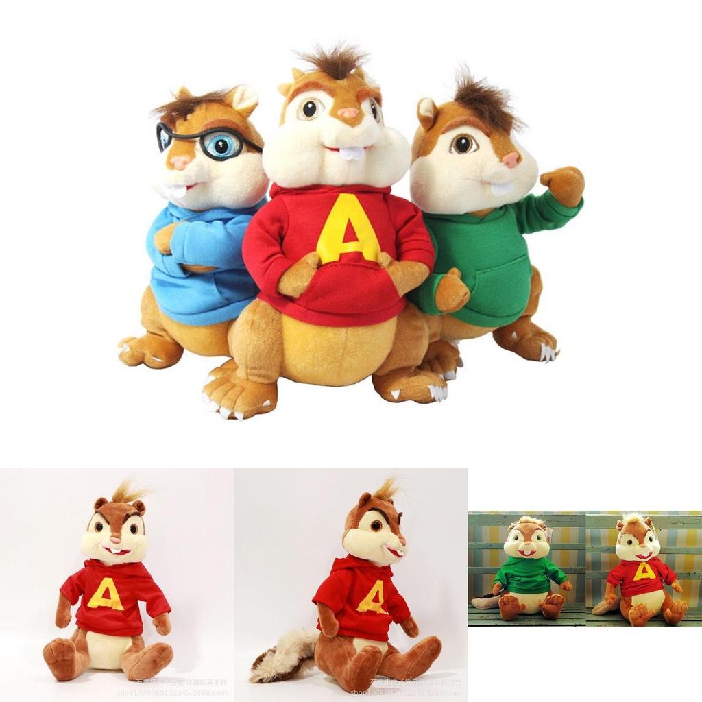 Cuddly Alvin And The Chipmunks Plush Soft Stuffed Animal Doll Toy Gift