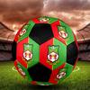 Pallone da Calcio Wrexham AFC Colorato Per Tutte le Età Cucito a Macchina PVC Pronto per la Competizione Resistente Alto Rimbalzo.TAGLIA5
