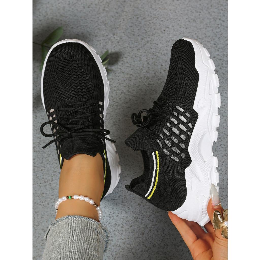 Shoe Mesh Breathable Sports Shoes Retro White Shoes Korean Version Casual Women's Shoes