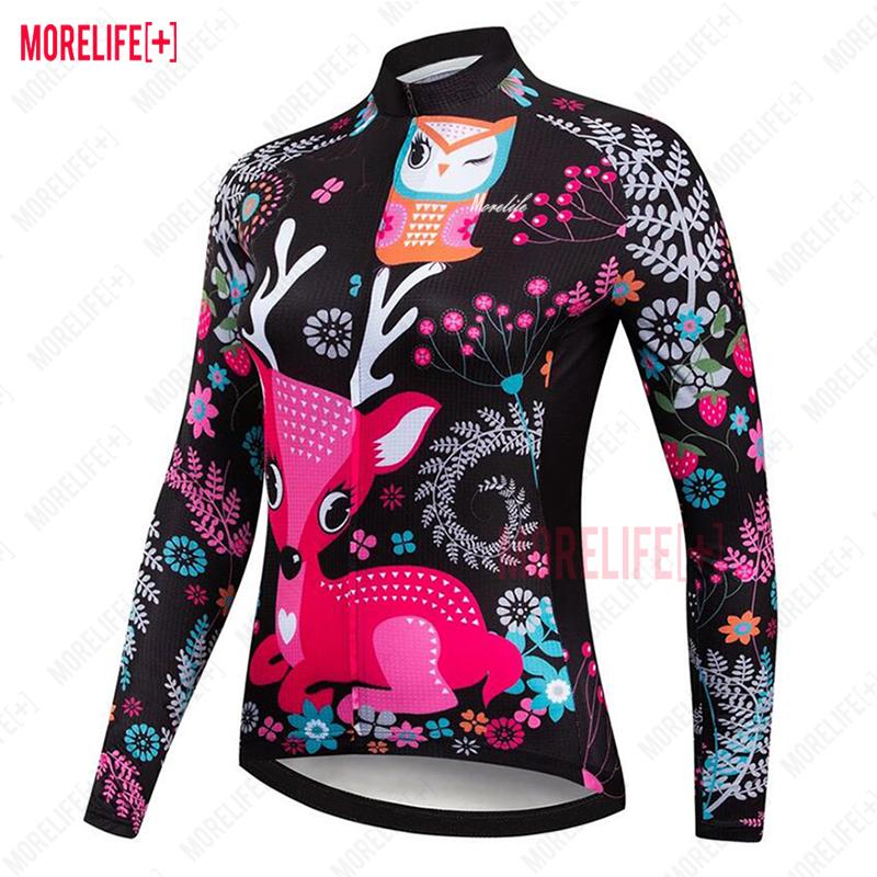 MLC Quick-drying Bike Shirt Summer Long Sleeve Cycling Shirt Top Ropa Ciclismo Women's Cycling Jersey Breathable Mtb Bike Jersey