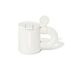 HOLOHOLO Portable Insulated Stainless Steel Coffee Mug with Straw