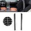 2Pcs Interior Door Armrest Panel Cover Trim Carbon Fiber Sticker Fit for Mazda MX‑5/Roadster NC 2009‑2015