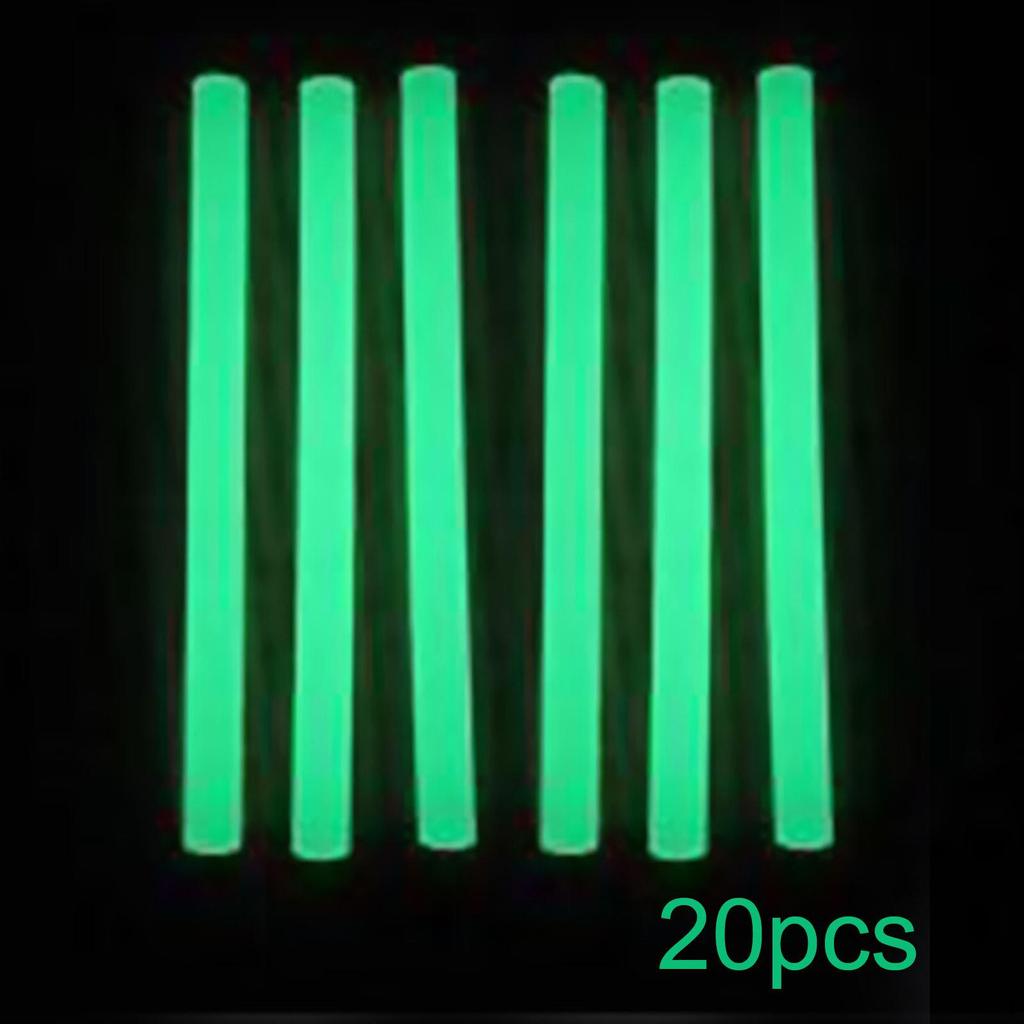 60 Pieces Melt Sticks, Multifunctional Luminous Transparent Thermofusible Glue for Crafts,