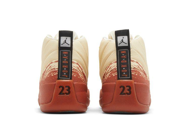 Men's Sneakers Jordan 12 Retro Eastside Golf Out of the Clay Muslin/Black-Burnt Sunrise