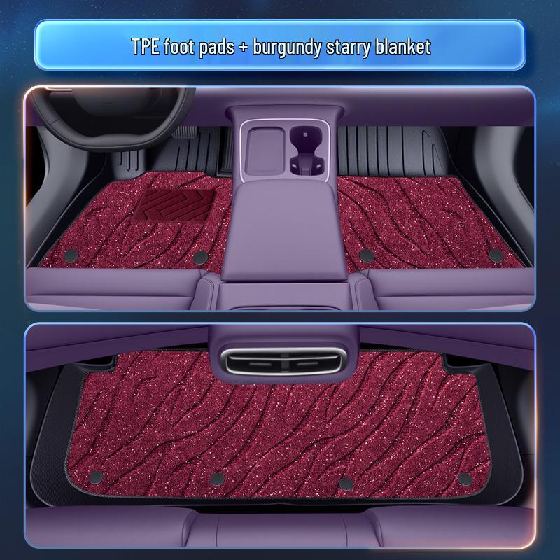 Leapmotor C10 TPE2026 Floor Mats - Complete Set for New Car Interior