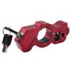 Motorcycle Modified Handlebar Lock Helmet Anti-theft Electric Vehicle Dirt Bikes Aluminum Alloy Fixed Horn