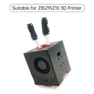 ZONESTAR 3D Printer Direct Drive Extruder Upgrade Kit 4IN1OUT Mix Color Hotend Support 4 Colors