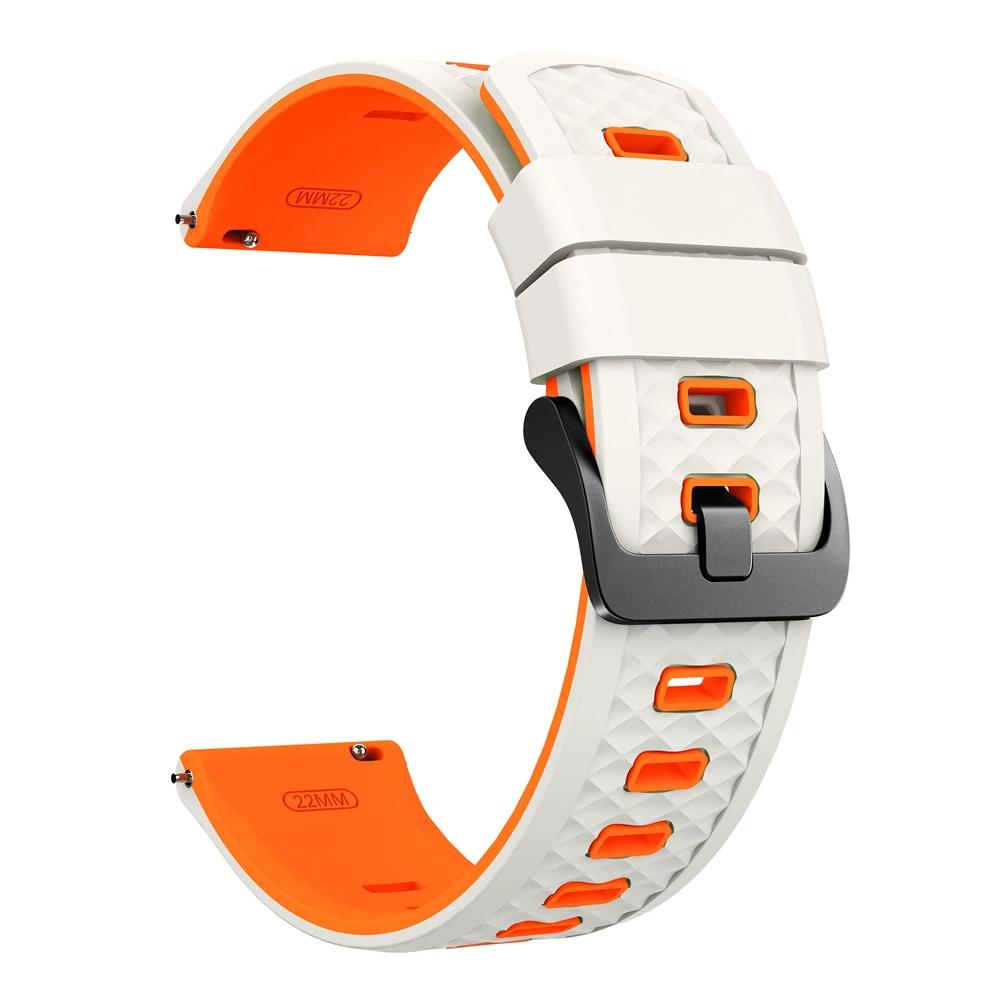 

22 мм Браслет для умных часов для COROS APEX 4 42 мм 2 Pro 46 мм/PACE Pro 3 Мягкий силиконовый ремешок для часов для COROS PACE 4 Спортивные наручные ремешки 1PCS 22mm