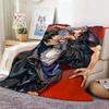 Anime G-Gintama Throw Soft Warm Flannel Throw Blanket, Multi-use for Sofa Bed Office Nap