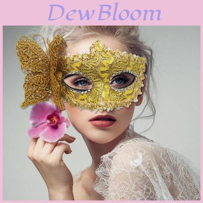 Princess Venetian Mask With Butterfly Design For And Costume Party