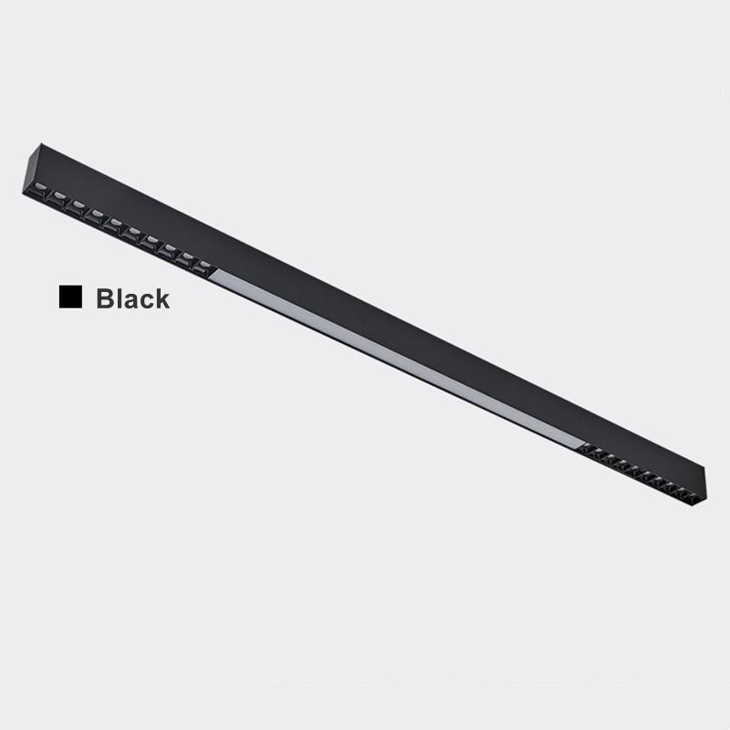 120cm Linear Bar Light LED Ceiling Lamp Surface Mounted Long Strip Grille Light Living Room Office Spotlight Floodlight 45W