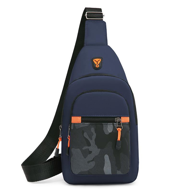

TS JYL laptop bag,Men Chest Bag Large Crossbody Phone Holder Multi Travel Leisure Bag OneSize синій