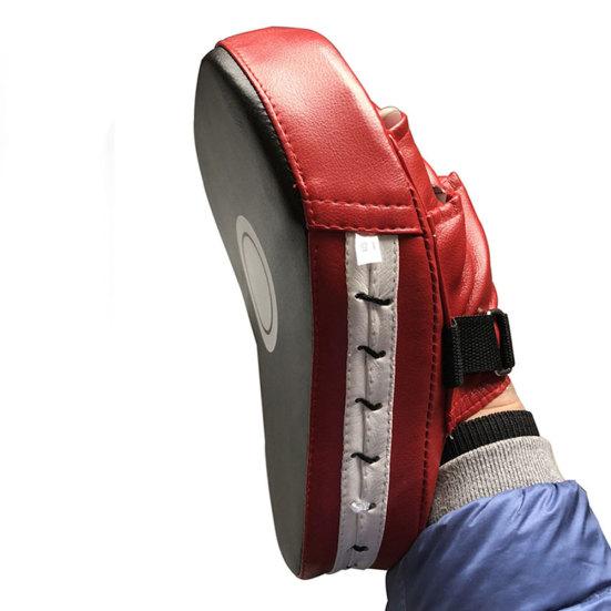 1 Pair Boxing Focus Punching Pad Hand Target Training Fight Faux Leather Gloves