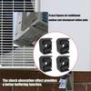 Heavy Duty Rubber Shock Absorbers for Square Air Conditioning Outdoor Units Vibration Reduction Universal Compatibility