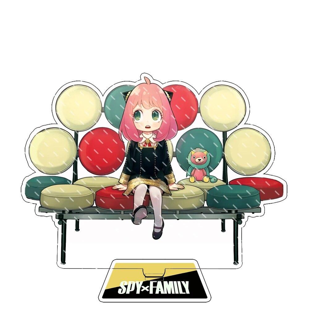 Anime Spy X Family Figure Cosplay Acrylic Stand Twilight Loid Forger Yor Forger Anya Forger Model Plate Collection Props Gifts