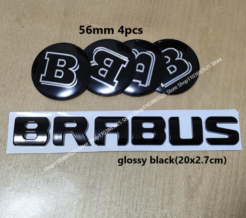 4Pcs Modified wheel hubcap B logo Emblem Badge sticker for W464 G63 G65 W463 G500 G350 W213 W204 W205 W253 W210 W211 W220