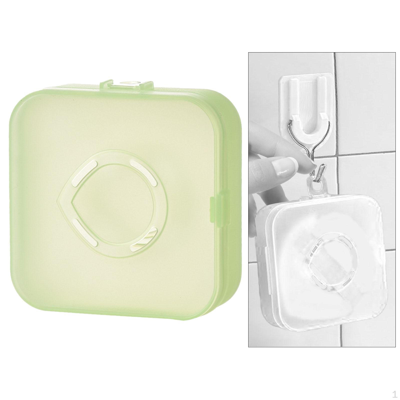 

Блендер косметический пудра Puff защитный контейнер для хранения ящик для путешествий зелёный