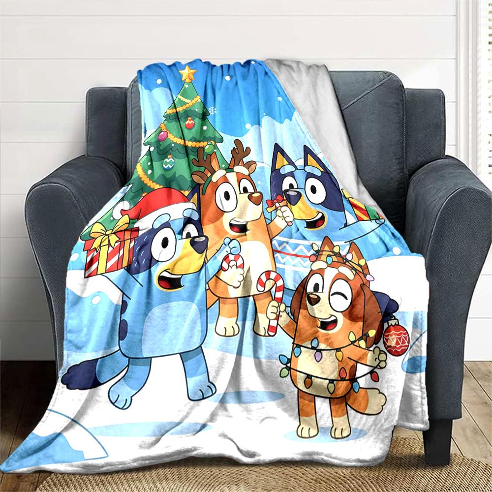 1 Stück B-Blucy Decke, Geschenk, für Männer und Frauen, Weiche Decke, Gut für Schlafsofa Couch Reisen, Leichte Flanelldecke