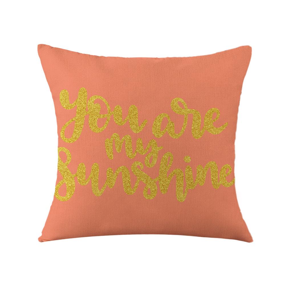 Spring Pillow, Daisy Pillowcase, New Printed Pillow, Office Sofa Pillowcase