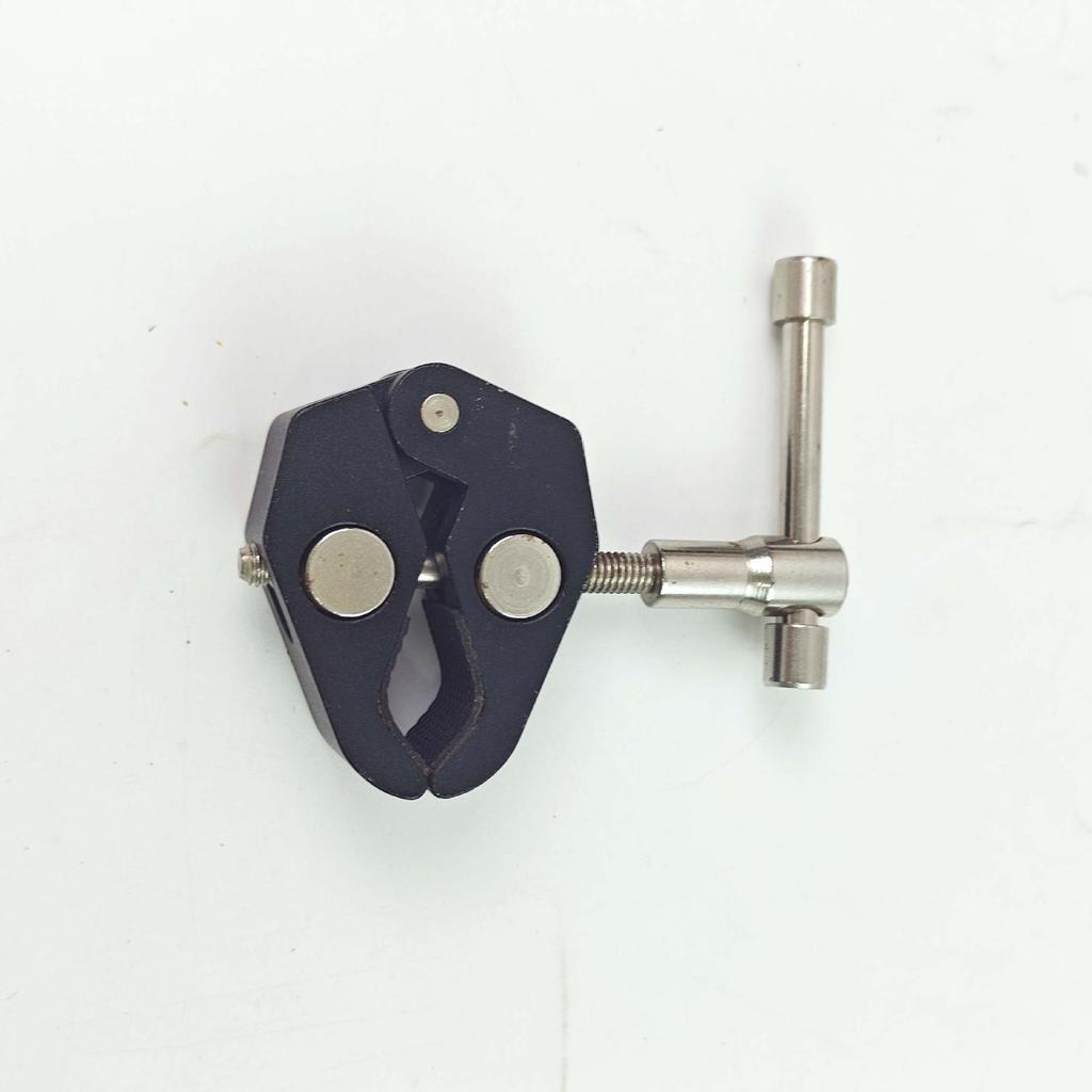 Heavy Duty Photography Clamp with Universal Ball Head and Large Metal Crab Claw Clip
