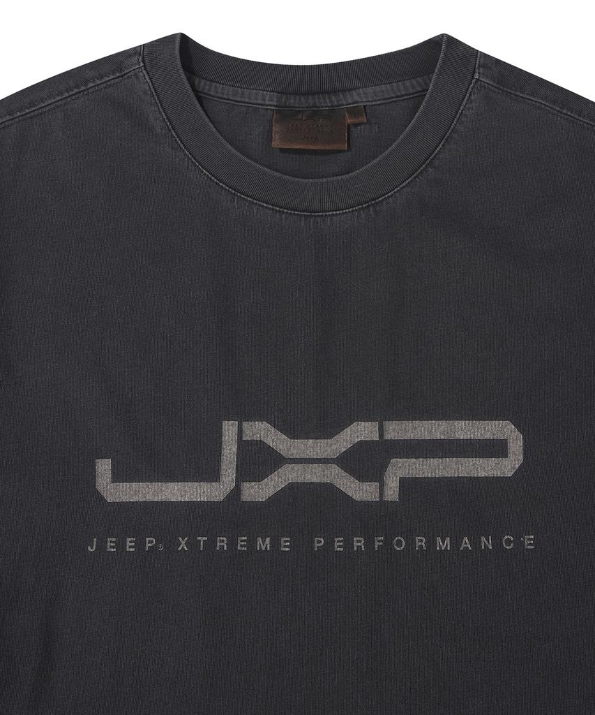 Jeiegseupi Big Print Garment-Dyed T-Shirt (Jr1Tsu171Dg)