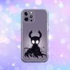 Game H-Hollow K-Knight Phone Case For iPhone 16e,16,15,14,13,12,11 Plus,Pro,Max,XR,XS,X,Plus,SE,Mini Transparent Soft Cover