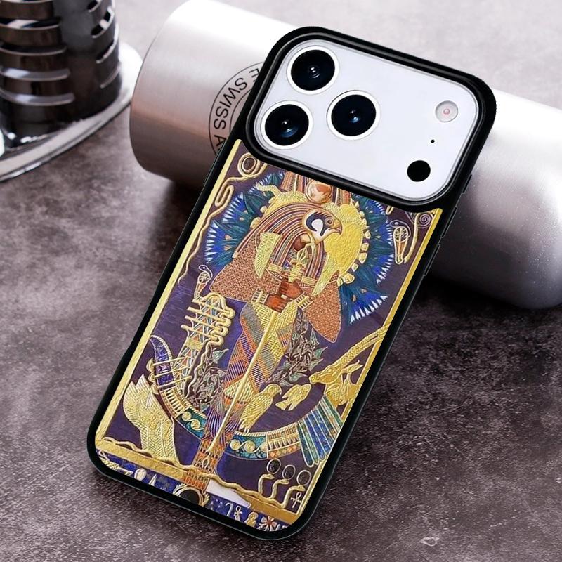 Egypt Mural print Phone Case For iPhone 17 16 15 14 13 12 11 Pro Max Plus 17Air Soft Silicone Cover