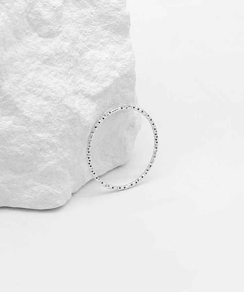 Iamj [925 Silver] Basic Cut Ring_1Mm