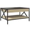 Infinity LED Coffee Table in Sonoma Oak 70 x 50 x 38 cm