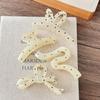 Korean Version of The Polka Dot Hair Clip Women's New Half-caught Hair Clip Headdress Hairpin Clip Disc Hair Clip Summer Hair Accessories