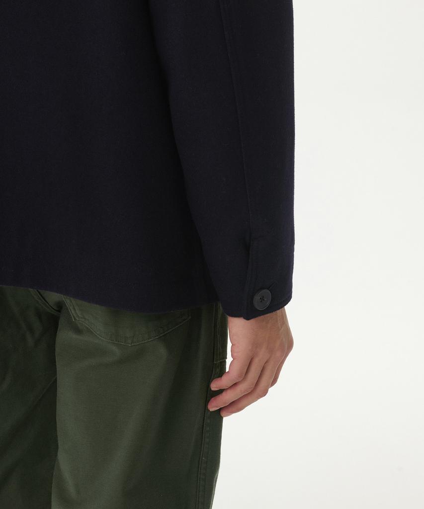 Musinsa Standard Wool Blend Chore Jacket [Navy]